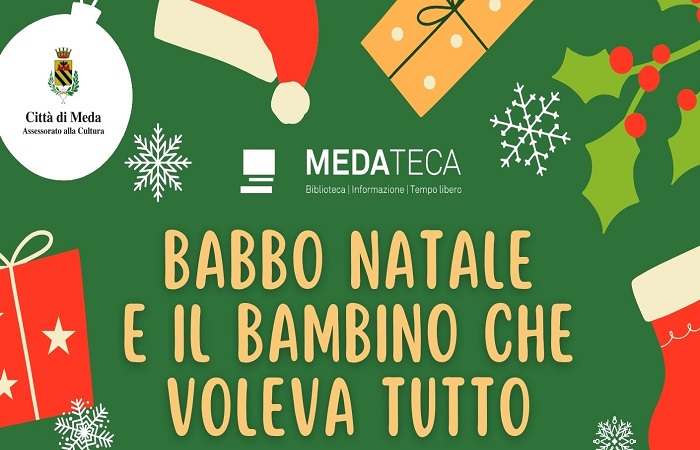 Immagine Babbo Natale e il bambino che voleva tutto