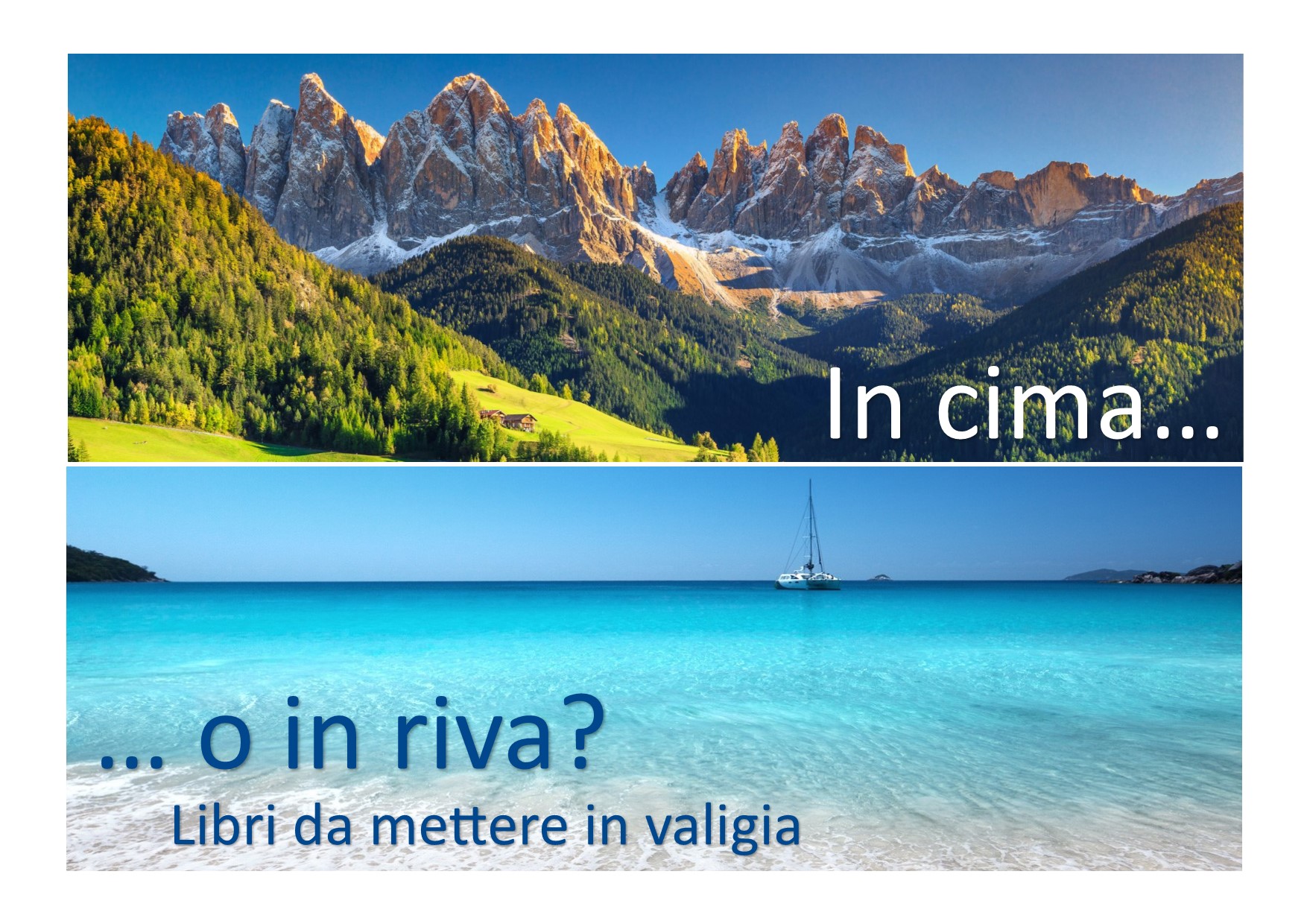 Immagine In cima o in riva