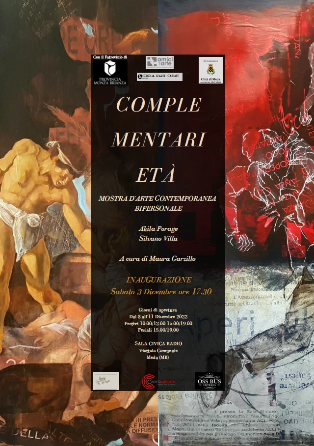 Immagine Complementari Età - mostra d'arte contemporanea bipersonale