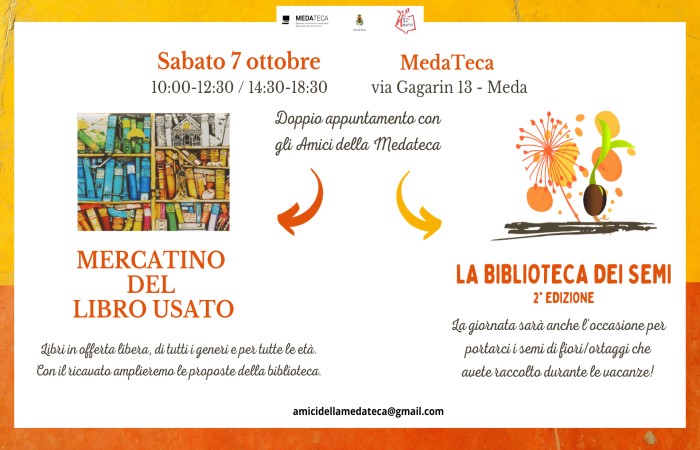 Immagine La biblioteca dei semi & Mercatino del libro usato