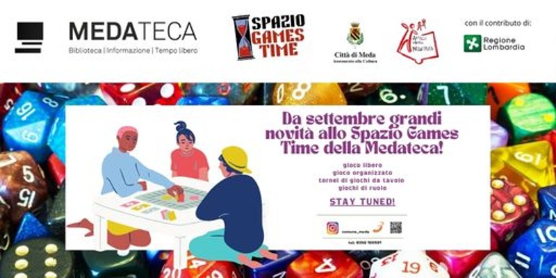 Immagine Spazio Games Time: novità in arrivo