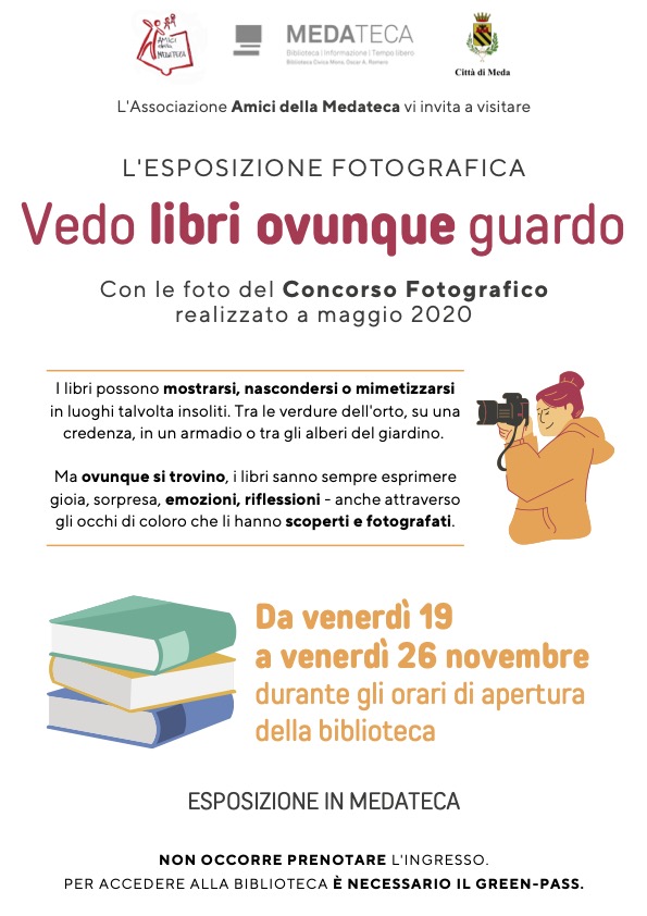 Immagine Vedo libri ovunque guardo
