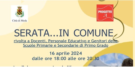 Immagine Serata... in Comune